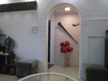 Living Room in 3 BHK Apartment at Juhu Versova Link Road – for Sale