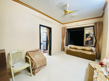 Living Room in 1 BHK Apartment at Dombivli West – for Rent
