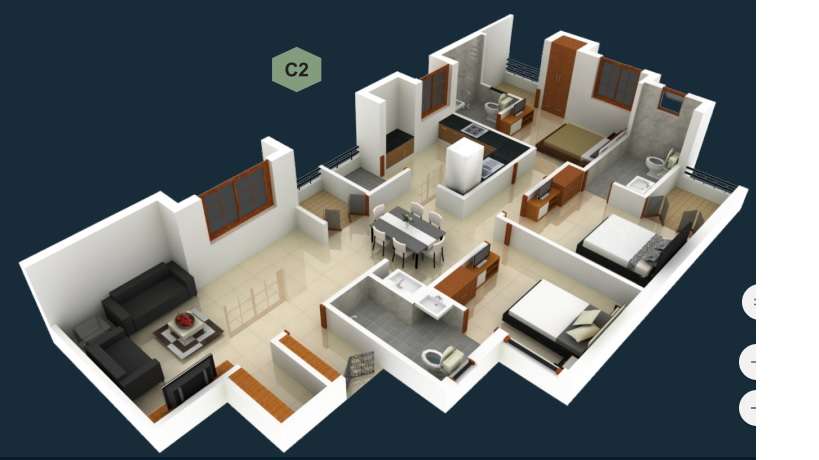 3 BHK Apartment For Resale in BTD Esplanade Perumbakkam Chennai 6155076