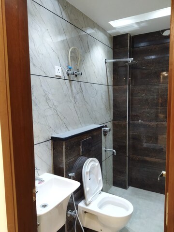 Bathroom in 2 BHK Builder Floor at Dwarka Mor – for Rent
