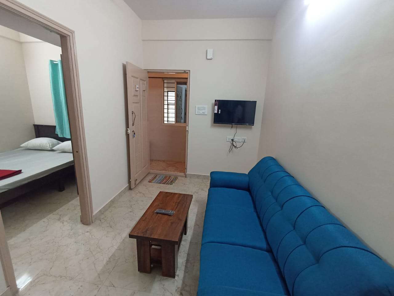 Fully Furnished Couple Friendly 1RK Flat in BTM Layout