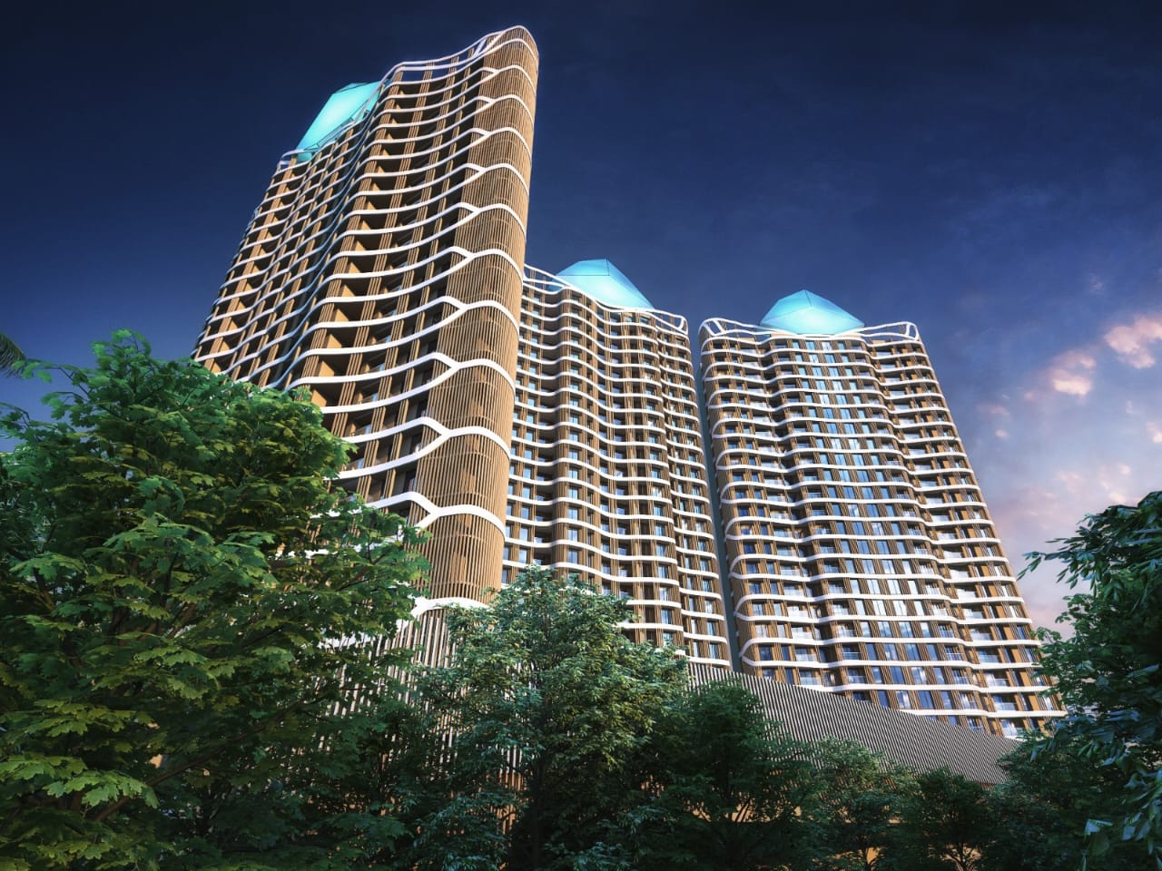 3 BHK Apartment For Resale in Paradise Sai Pearls Kharghar Navi Mumbai  6175155