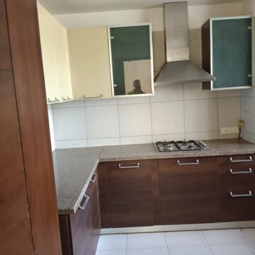 Kitchen in 4 BHK Apartment at Emaar The Palm Springs, Sector 54 – for Rent