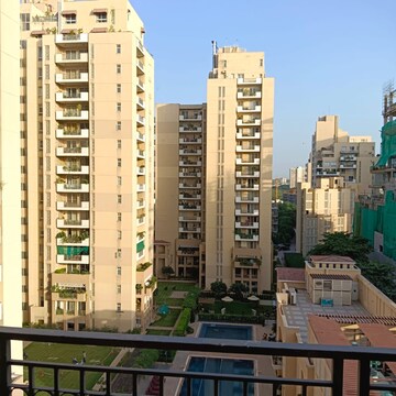 4 BHK Apartment – Exterior View View at Emaar The Palm Springs, Sector 54 - for Rent
