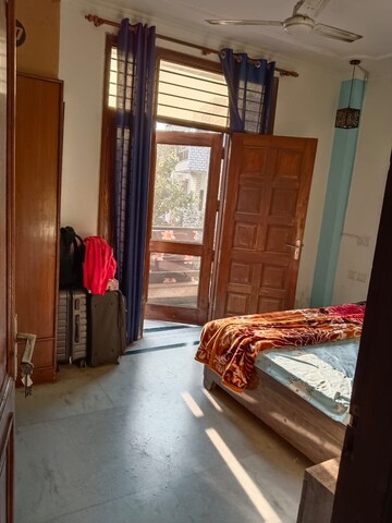 Bedroom in 2 BHK Builder Floor at Lajpat Nagar – for Rent