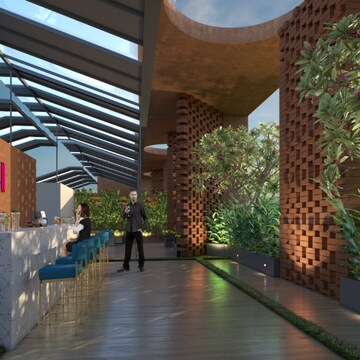 Balcony in 2 BHK Apartment at Wadhwani Om Mangalam Disha, Ravet – for Sale