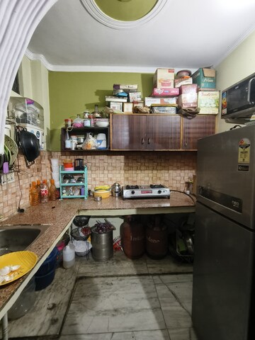 Kitchen in 1 BHK Builder Floor at Dwarka Mor – for Sale