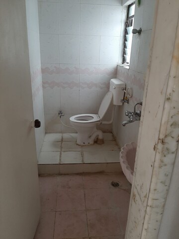Bathroom in 2 BHK Apartment at Sunflower Apartment CHS, Kondhwa – for Rent