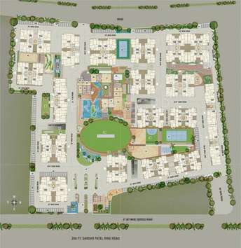 3 BHK Apartment For Resale in JP Iscon Platinum Bopal Ahmedabad 6192918
