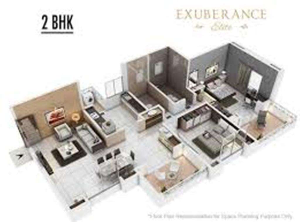 3 BHK Apartment For Rent in Bramha Exuberance Kondhwa Pune 6194545
