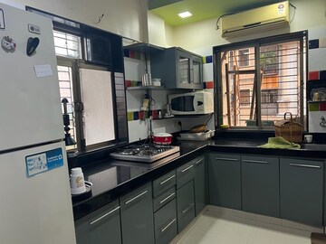 Kitchen in 2 BHK Apartment at Motwani Deep Tower, Andheri West – for Rent