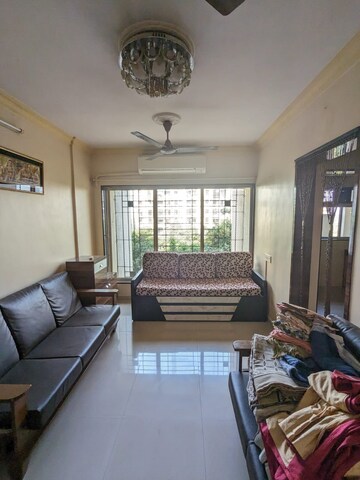 Living Room in 1 BHK Apartment at Parsik Nagar – for Rent