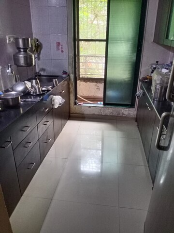 Kitchen in 2 BHK Apartment at Parsik Nagar – for Sale