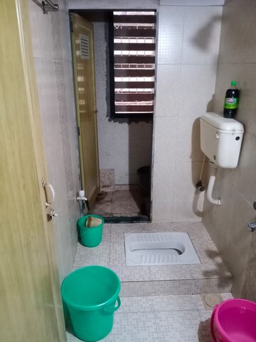 Bathroom in 2 BHK Apartment at Parsik Nagar – for Sale