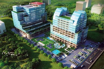  Office Space in IT/SEZ – Exterior View View at Grandslam IThum, Sector 62 - for Rent