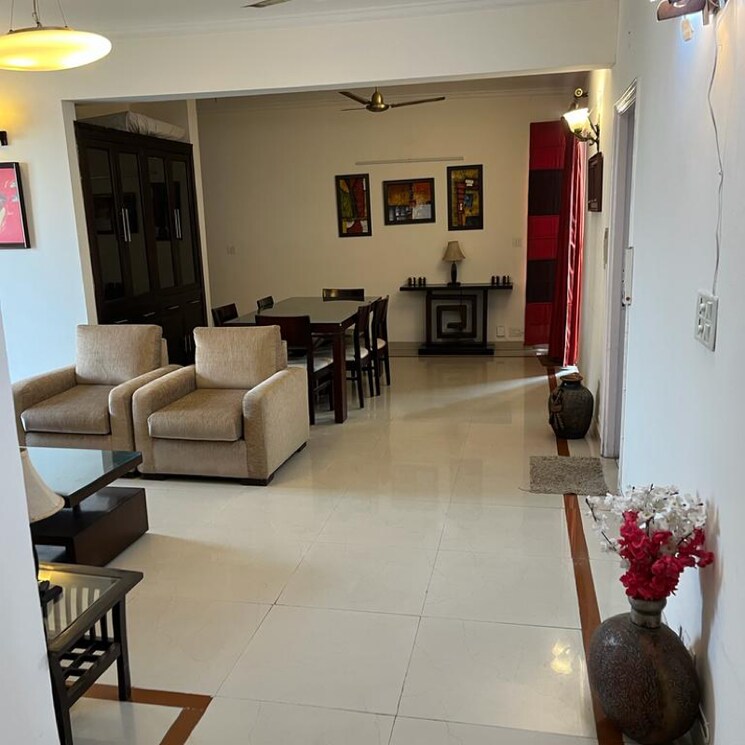 Living Room, orchid-petals 3 Bedroom 1805 Sq.Ft. Apartment In Sector 49 Gurgaon 6202419