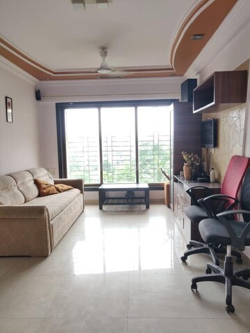 Living Room in 3 BHK Apartment at Peninsula Ashok Towers, Parel – for Sale
