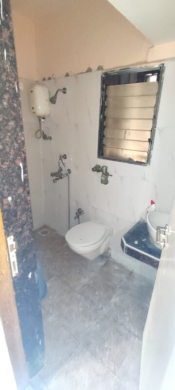 Bathroom in 1 BHK Apartment at Raj Shree Shashwat, Virar West – for Rent