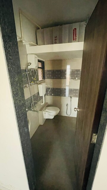 Bathroom in 1 BHK Apartment at Raj Shree Shashwat, Virar West – for Rent
