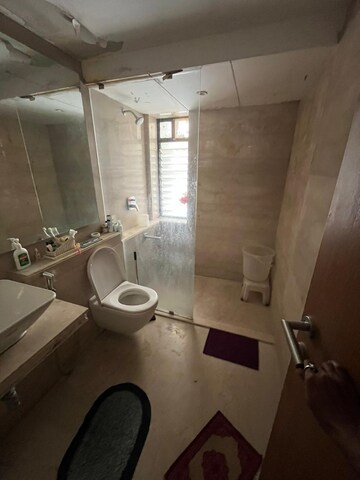 Bathroom in 3 BHK Apartment at Ozone The Gateway, Andheri West – for Rent