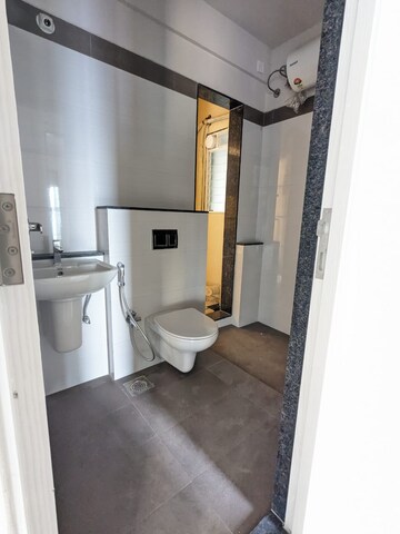 Bathroom in 2 BHK Apartment at Rustomjee Urbania, Majiwada – for Rent