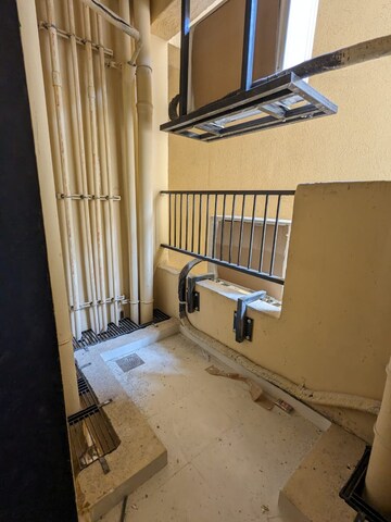 Balcony in 2 BHK Apartment at Rustomjee Urbania, Majiwada – for Rent