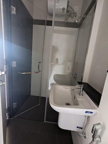 Bathroom in 2 BHK Apartment at Rustomjee Urbania, Majiwada – for Rent