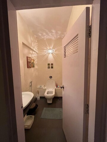 Bathroom in 2 BHK Apartment at Juhu – for Rent