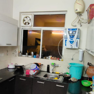 Kitchen in 3 BHK Apartment at Ansal API Esencia, Sector 67 – for Rent