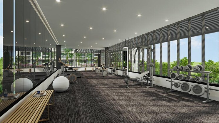 Gym, pushpak nagar 2 Bedroom 1205 Sq.Ft. Apartment In Pushpak Nagar Navi Mumbai 6198768