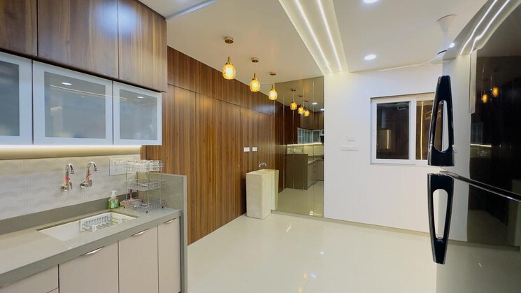 Kitchen, dumas 3 Bedroom 1930 Sq.Ft. Apartment In Dumas Surat 6250089