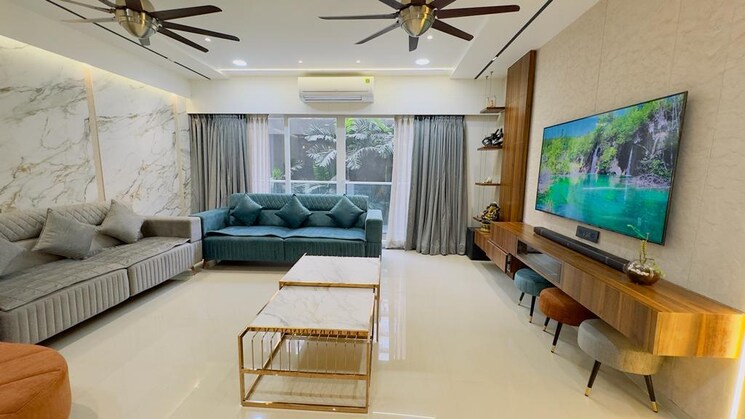 Living Room, althan 3 Bedroom 2085 Sq.Ft. Apartment In Althan Surat 6250545