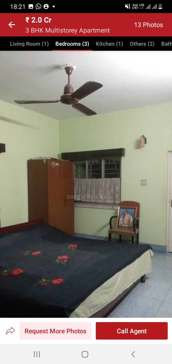 Resale 4 Bedroom 2800 Sq.Ft. Apartment in Ballygunge Kolkata 6325457