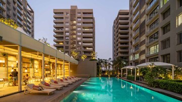 3 BHK Apartment – Exterior View View at Surat Dumas Road - for Rent