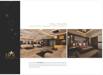 Living Room in 3 BHK Apartment at Vesu – for Sale