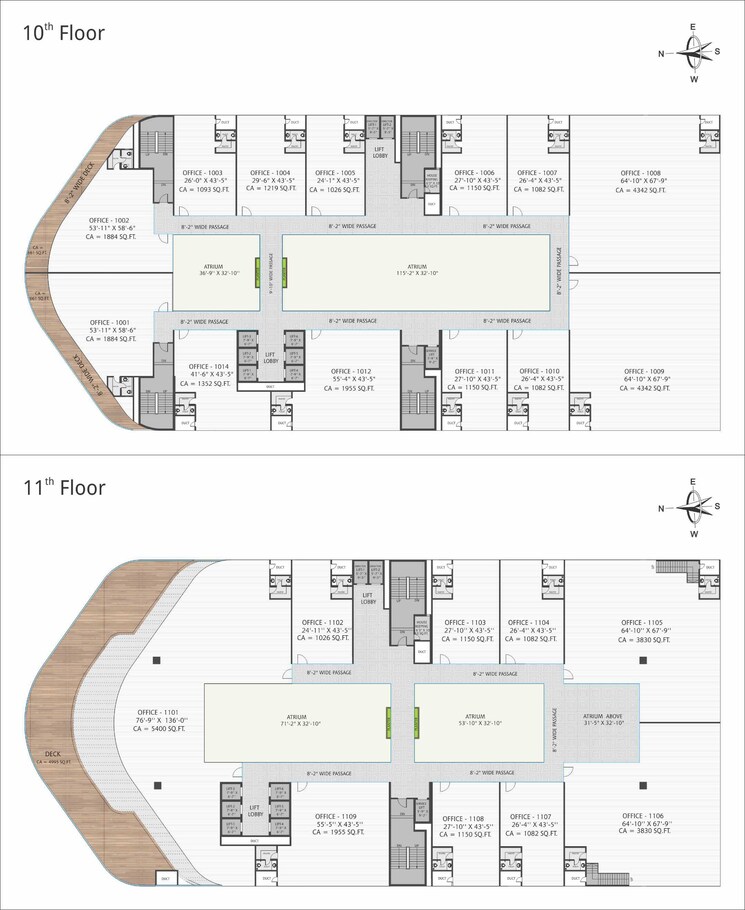 Floor Plan, surat dumas road Commercial Office Space 1200 Sq.Ft. In Surat Dumas Road Surat 6254346