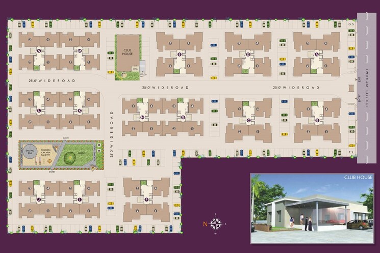 Master Plan, vesu 3 Bedroom 4800 Sq.Ft. Apartment In Vesu Surat 6255668