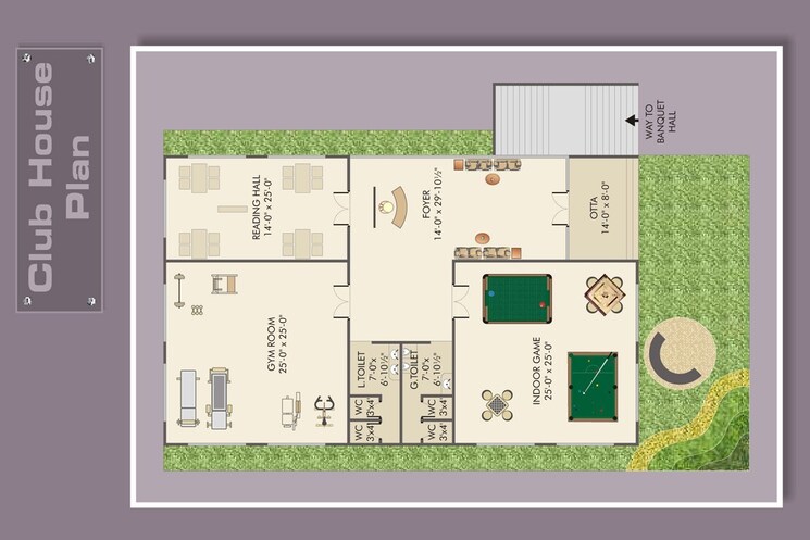 Floor Plan, vesu 3 Bedroom 4800 Sq.Ft. Apartment In Vesu Surat 6255668