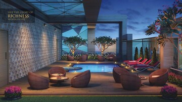 Living Room in 5 BHK Apartment at Piplod – for Sale