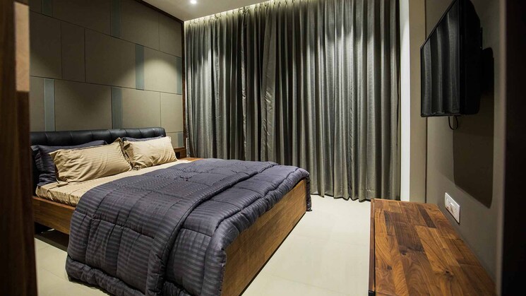 Bedroom, dumas 3 Bedroom 1890 Sq.Ft. Apartment In Dumas Surat 6258266