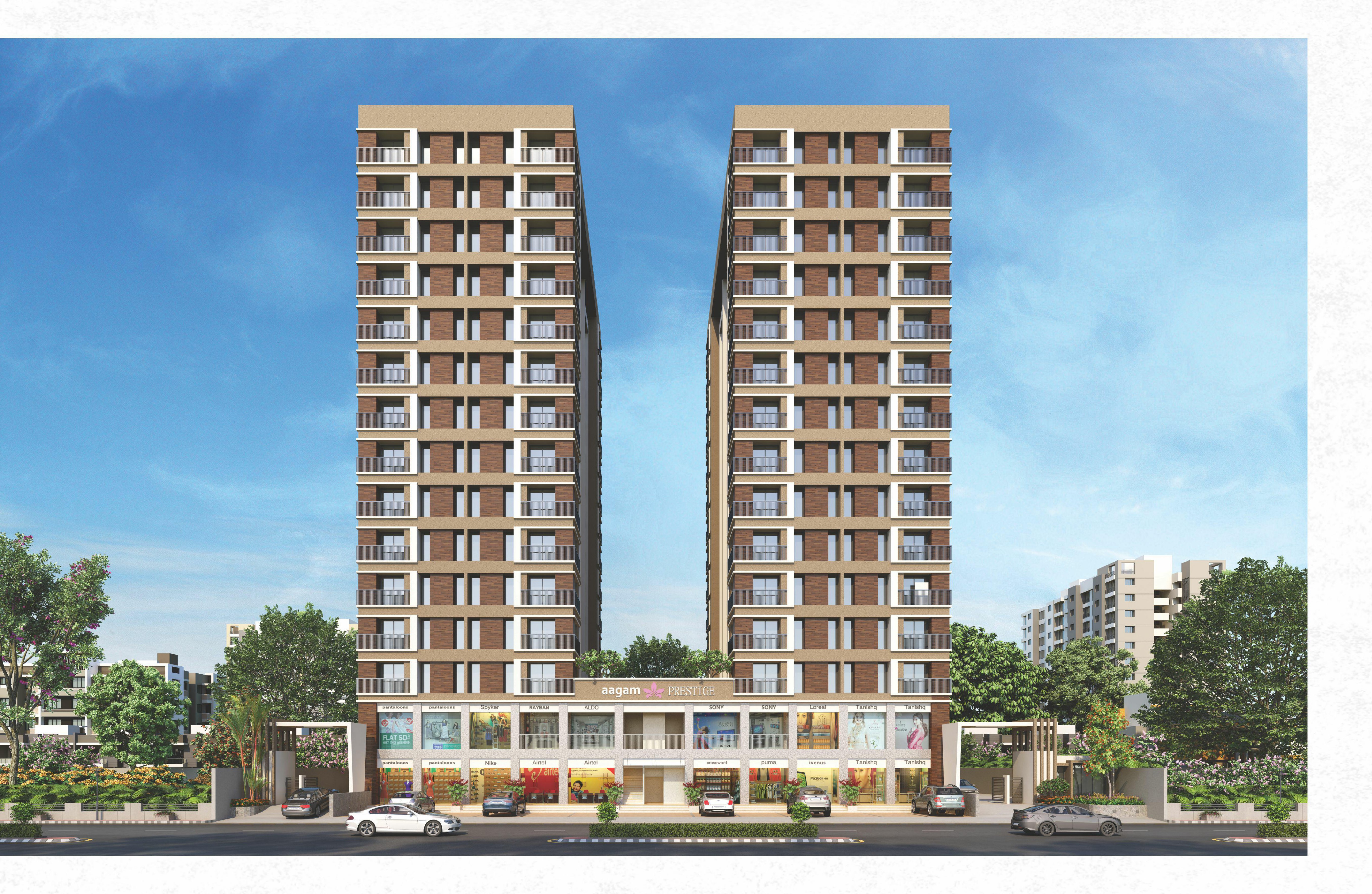 2 BHK Apartment For Sale in Aagam Prestigia
