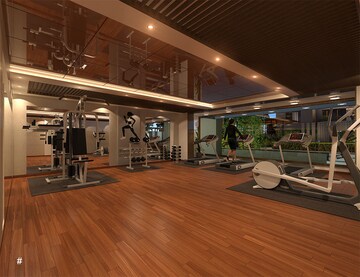 Gym in 4 BHK Apartment at Vesu – for Sale