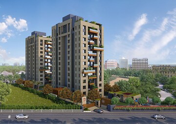 4 BHK Apartment – Exterior View View at Vesu - for Sale