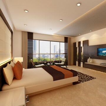 Bedroom in 4 BHK Apartment at Vesu – for Sale