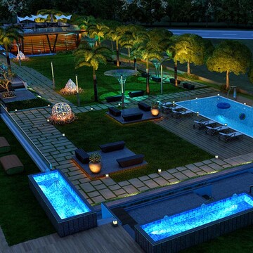 4 BHK Apartment – Exterior View View at Vesu - for Sale
