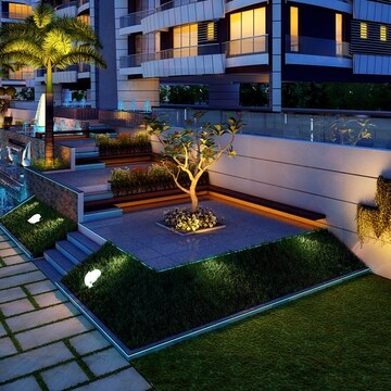 4 BHK Apartment – Exterior View View at Vesu - for Sale