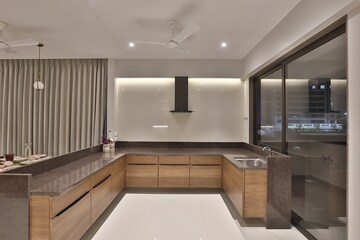 Kitchen in 3 BHK Apartment at Vesu – for Sale