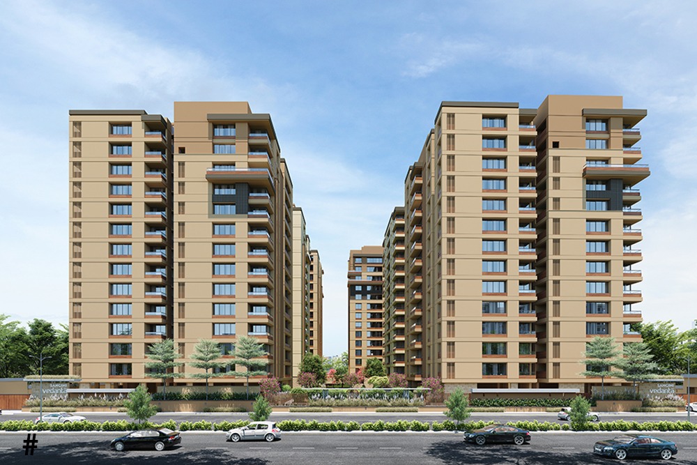 3 BHK + Pooja Room Apartment For Sale in Sangini Vedanta