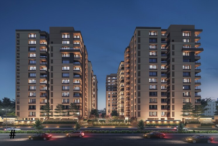 Exterior View, vesu 3 Bedroom 2350 Sq.Ft. Apartment In Vesu Surat 6259787