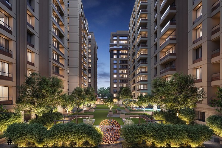 Exterior View, vesu 3 Bedroom 2350 Sq.Ft. Apartment In Vesu Surat 6259787